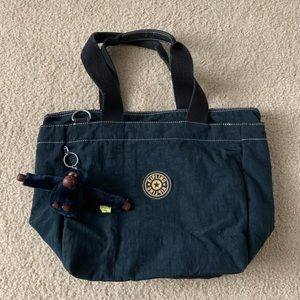 NWOT Kipling Navy Blue Handbag